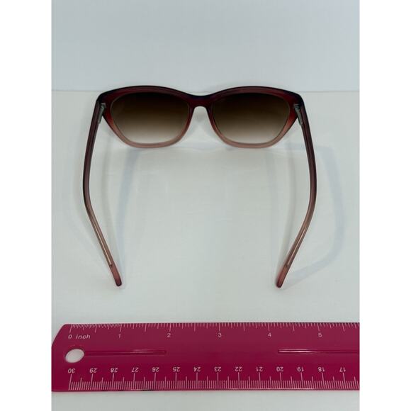 ZENNI® Women’s Reddish-Brown Gradient Cat Eye Sunglasses – Style 2027118 - Picture 7 of 10